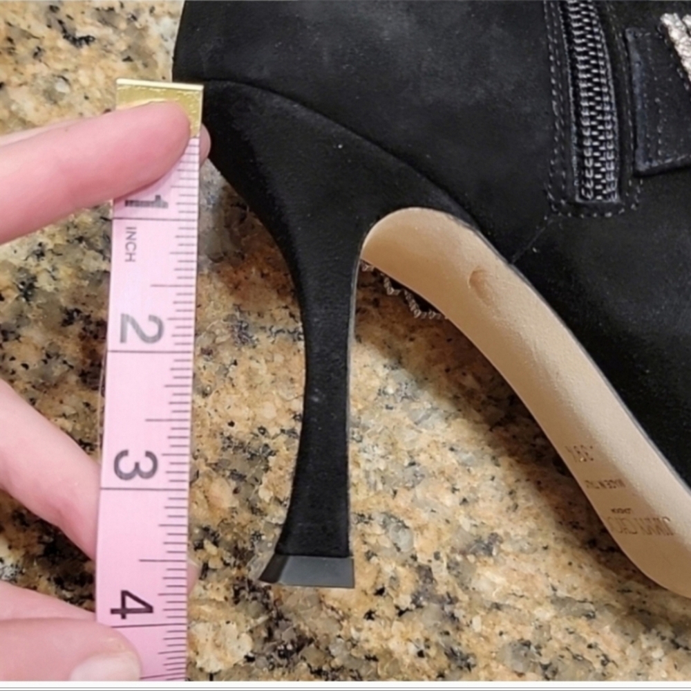 Jimmy choo crystal suede booties size 39,5 - Picture 4 of 8